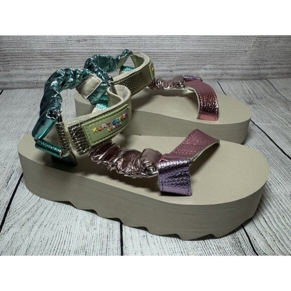 Kurt Geiger London Girls Mini Orion Sandals Sz 30/12